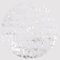 Set di 16 tovagliette usa e getta in lamina argentata, 33 cm, per tavolo da pranzo, matrimonio, Natale, festa di compleanno (argento)