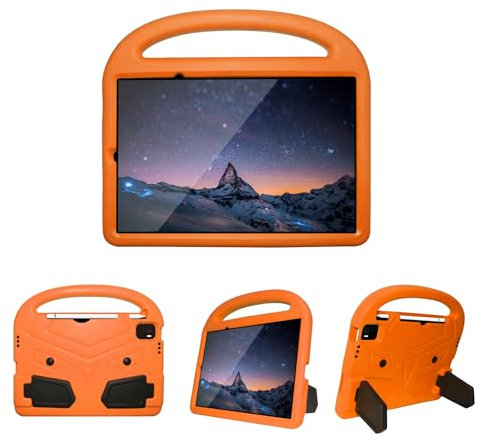 Schutzhülle Tablet-Hülle Compatible with Kinder, kompatibel mit Xiaomi Mi Pad 5/Mi Pad 5 Pro 11 2021 – robuste, leichte, stoßfeste EVA-Schutzhülle mit Griff und Ständer Hüllenabdeckung ( Color : Orang