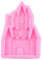 XMOLDNMS Castle Silicone Fondant Mould Cinderella Fairy Tales Chocolate Candy Moulds for Cake Decoration Cupcake Topper Polymer Clay Gum Paste