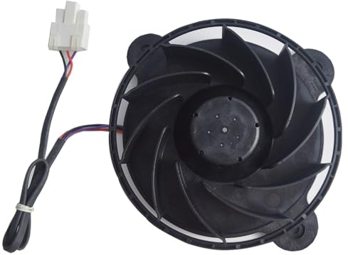 12035GE-12M-YT Kühlschrank-Lüftermotor, kompatibel mit Samsung Haier Kühlschrank, variable Frequenz, Kühlventilator für 3-Draht, DC 12 V, 0,26 A, 100 x 100 mm, 2 Jahre Garantie