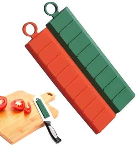 Taglierina antiaderente in silicone - 2 pezzi Artefatto da taglio antiaderente in silicone | Strumento da cucina in silicone per tagliare zucchine e patate