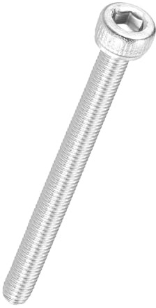 Kozelo Socket Head Cap Screws M2.5-0.45x35mm 304 Stainless Steel 20pcs | Allen Socket Drive for Electrical Motor 3D Printing Fan Engine Replacement Use