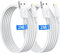 iPhone Charge Cable 2Pack 2M, Apple MFi Certified USB to Lightning Cable i-Phone Lightning to USB Cable Fast Charging Lead Compatible with iPhone 14/13/12/11 Pro Max/XS/8/7/iPad/ipod