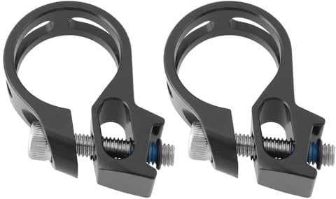 SG Store 2pcs 22.7mm Bike Discrete Trigger Clamp Bike Shifter Clamp Replacement Compatible with SRAM Discrete X5 X7 X9 X0 XX XO1XX1 Black