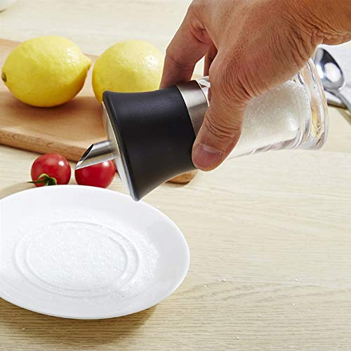 Keenso in Bottiglia di Zucchero Acrilico Dono Resistente Al Donatore Inossidabile Dono Inossidabile Design Anticomico Alimentazione Domestica per gli Appassionati di (100 ml)