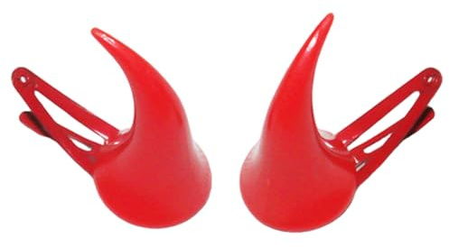 Halloween Hair Clips Red Devil Horns Haarclip Barrettes Pins Accessoires für Frauen
