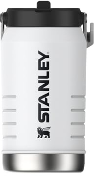 Stanley 1913 IceFlow Flip Straw 2.0 Jug 1.9L - Chalk | Cold For 20 Hours - Iced For 4 Days - Leakproof - BPA-Free - Dishwasher Safe
