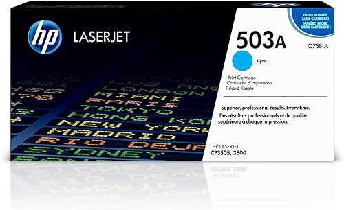 HP 503A Cyan Original LaserJet Tonerkartusche
