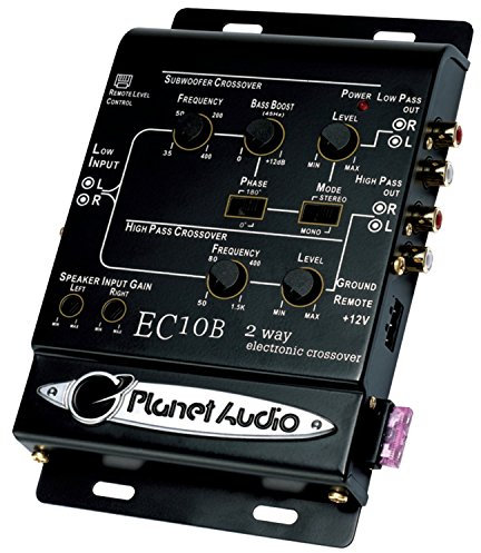 Planet Audio EC10B 2-Way Electronic Crossover