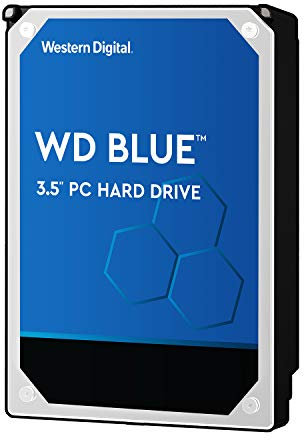 WD Blue WD10EZEX - 1 TB - Hard disk interno da 3,5 + Custodia di protezione Silicone HDD 3.5 - nero - ESA-3501