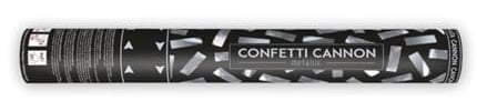 PartyDeco Konfettishooter Silber 40cm