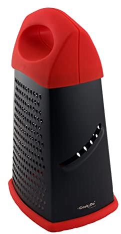 Berghoff Nonstick 4 Sided Box Grater, 10 Stainless Steel Cheese Grater