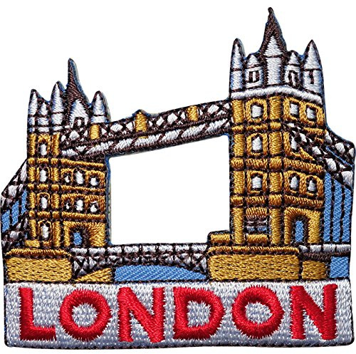 Tower Bridge London Embroidered Iron/Sew On Patch Clothes Bag Badge Transfer