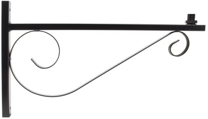 LEDKIA Wandarm für Strassenleuchten 60cm Schwarz