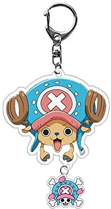 ALTcompluser Anime Wan Pisu Keyring Double Sided Keychain Acrylic Pendant Decoration for Bag Backpack Pencil Case - -
