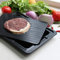 MoYouno Schnelles Auftauen Tablett, Auftauen Platte Auftauen, Aluminium Abtauplatte Schnelles Auftauen Platte Schnelles Auftauen von Tiefkühlkost, Fleisch, Huhn, Fisch, Garnelen, Speck (295x205x2mm)
