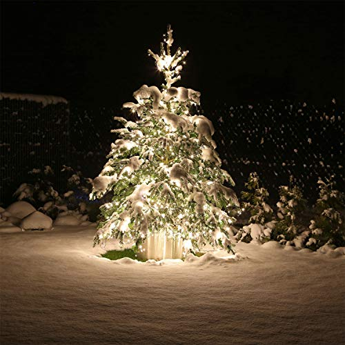 CLGarden Premium LED Lichterkette 60m 5 Jahre Garantie IP68 LKN600 warmweiß außen strombetrieben kein Rost mehr