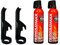 IWH Vertriebs GmbH - Spray antincendio premium – STOPFIRE – 2 x 750 ml – 2 supporti da parete – Stopfire anche per incendi grassi, 32 x 9 x 7 cm