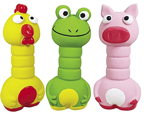 Nobby Latex Tiere, 12,5 cm farbig Sortiert, 1 Stück