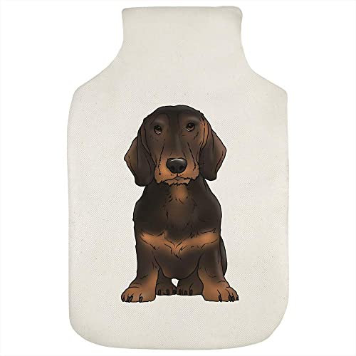 'Wire Coat Dachshund' Hot Water Bottle Cover (HW00024133)
