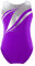 TiaoBug Body da Ginnastica Artistica Bambina Leotard Body da Balletto Danza Classica Vestito da Ballerina Ragazza Body da Ballo Allenamento Esercizio Dancewear 2-12 Anni Viola G 9-10 Anni