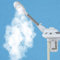750W Gesichtsdampfer Facial Steamer Ozon Sprayer Gesichtssauna Verdampfer Bedampfer Dampfgerät Einzelrohr mit Beweglichen Rädern, Ozonfunktion SPA Gesichts-Befeuchter