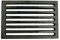 eRicambi, Griglia in Ghisa Ondulata per Camini e Stufe a Legna e Focolari Pellet MONTEGRAPPA, Dimensioni: 29,3 x 21,5 (cm), Spessore 1/2 cm, Peso 3,5 Kg per Caduta Cenere
