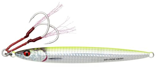 Savage Gear 3D Slim Jig Minnow Fast Sinking 40g bis 100g Speed-Jig Pilker Speed-Pilker Sardinenprofil-Köder
