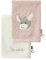 Sterntaler 2er Waschhandschuhe Esel Emmi Girl flora rose uni mit Stickerei und Logo Schriftzug