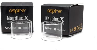 (2-Pack) Authentic Aspire Nautilus X/Xs Replacement Glass