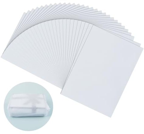 100 Blatt Seidenpapier Weiß 30 × 21 cm Packseide A4 Geschenkpapier Tissue Paper Säurefreies Geschenkverpackung Bastelpapier zum Basteln Dekoration für Geburtstag Weihnachten
