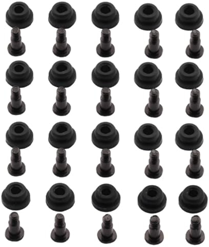 HEAIYB 20 Stück 3,5 Zoll/2,5 Zoll HDD Stoßdämpfungsschrauben Computergehäuse stoßfeste Schrauben stoßfeste Schrauben