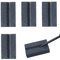 CosyInSofa Dart Sharpener Dart Point Sharpener, Darts V-Sharp Sharpening Stone for Metal Dart Tips,4 Pcs Sand Stone Darts Burrs Remover Tool