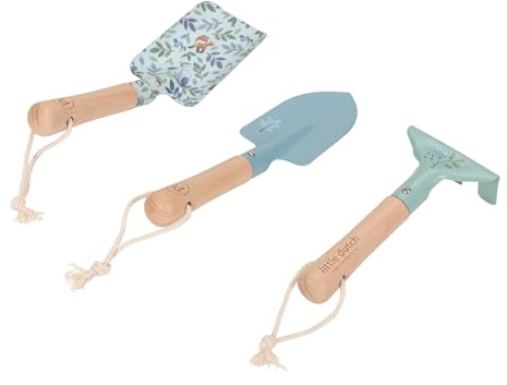 Little Dutch 9111 Gartengeräte Set für Kinder 3-teilig - Forest Friends