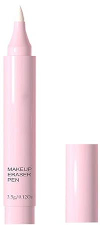 Make-up-Korrekturstift – Präzisions-Radiergummi-Werkzeug, Make-up-Befestigungsstift | Makeup-Stift ohne Flecken, weicher Spitzen-Entferner mit wiederaufladbarem Kern