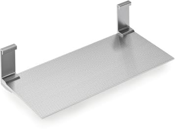 Naber Alto Ablage schmal, edelstahlfarbig