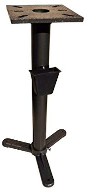 HHIP 8071-0034 Pedestal Stand, For 6, 8 and 10 Bench Grinder (Pack of 1),Black Grey