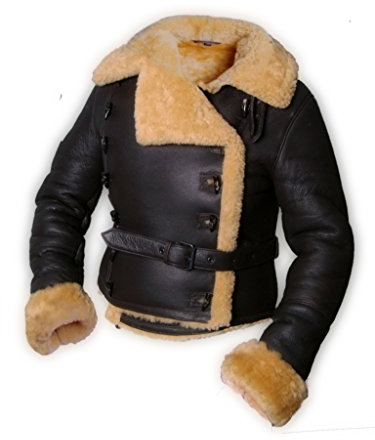 Noble House Battle of Britain Fliegerjacke Damen, Schaffell (2XL)