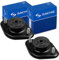SACHS 2x Domlager, Metall, Schwarz, Bodenmontage, Lagerhalterung