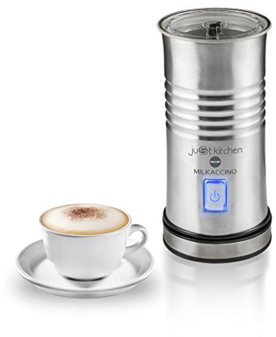 MACOM Just Kitchen 867 Milkaccino Monta scaldalatte/Cappuccinatore Elettrico, Acciaio Spazzolato