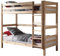 VIPACK PISBOL10 Etagen-Hochbett Pino, Maße 210 x 182 x 105 cm, Liegefläche 90 x 200 cm, Kiefer massiv natur lackiert
