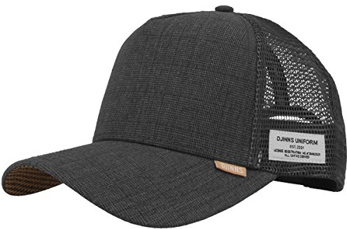 Djinns Trucker Cap Glencheck Grey Grau, Size:ONE Size