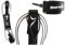 DORSAL Surf Leash for Surfboard Longboard SUP Leg Rope 7' Clear