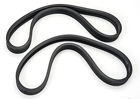 Rolly Toys Ersatzteile Set, Laufreifen, Laufringe, 390 x 30 mm, 2 Stück, Zubehör für Rolly Toys X55500050580, Schwarz