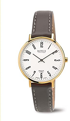 Boccia Damen Armbanduhr Digital Quarz Leder 3246-12