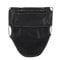 Qiilu Motorrad Sitztasche, Motorradtasche, wasserdichte Hecktasche für Motorrad und Roller, Schwarz, PU Leder, 2 Kompartimente, 75g, Reißverschluss, Dehnbarer Gurt, Sitzmontage