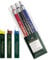 Faber-Castell TK-FINE Druckbleistift-Set, 3-teilig (1 x 0,35 mm, 1 x 0,5 mm und 1 x 0,7 mm) und 3 Ersatzminen-Dosen 0,35 H, 0,5 HB, 0,7 B