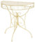 vidaXL Beistelltisch Vintage Halbrund Metall Gold Konsolentisch Flurtisch