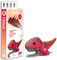 EUGY 3D T Rex Tyranno Dinosaurier-Modell, Bastelset
