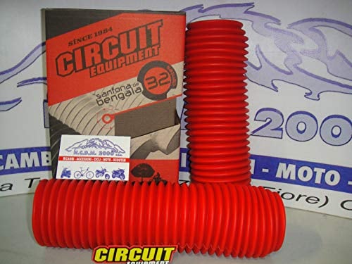 COPPIA SOFFIETTI FORCELLA ROSSI 32 DENTI 39/54 XT 600 660 TRANSALP 600 650 DOMINATOR 600 650